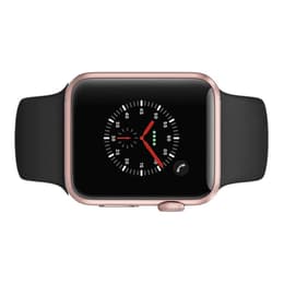 Apple Watch Series 6 (2020) GPS 40 mm - Aluminium Gold - Sport band Black