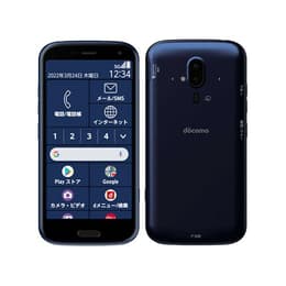 らくらくスマートフォン F-52B 64GB - Dark Blue - Unlocked