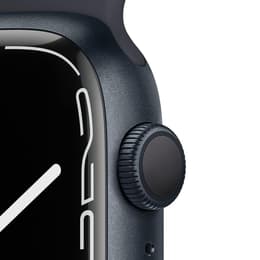 Apple Watch Series 7 (2021) GPS 45 mm - Aluminium Midnight - Sport band Black