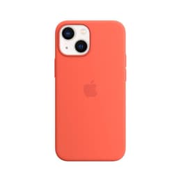 Apple Silicone case iPhone 13 Mini - Magsafe - Silicone Orange