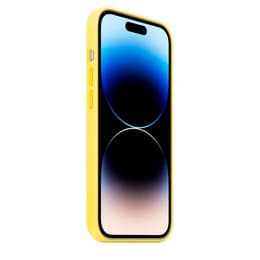 Apple Silicone case iPhone 14 Plus - Magsafe - Silicone Yellow
