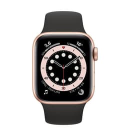 Apple Watch Series 6 (2020) GPS + Cellular 40 mm - Aluminium Gold - Sport band Black