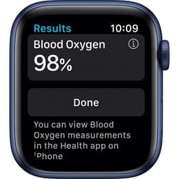 Apple Watch (6th gen) 2020 GPS 44 - Aluminium Blue - Sport band