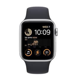Apple Watch Series SE 2 (2022) GPS 40 mm - Aluminium Silver - Sport band Black