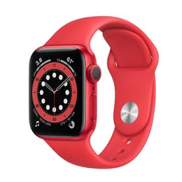 Apple Watch (6th gen) 2020 GPS 40 - Aluminium (PRODUCT)Red - Sport band Red