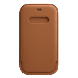 Apple Leather case iPhone 12 Pro Max - Magsafe - Leather Brown