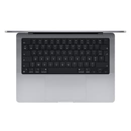 MacBook Pro 14-inch (2021) - Apple M1 Pro 8-core and 14-core GPU - 16GB RAM - SSD 512GB - QWERTY - English