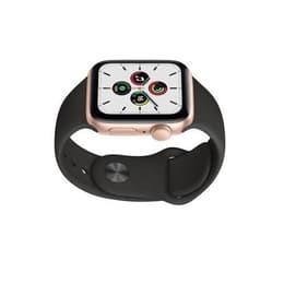 Apple Watch Series SE 1 (2020) GPS + Cellular 40 mm - Aluminium Gold - Sport band Black