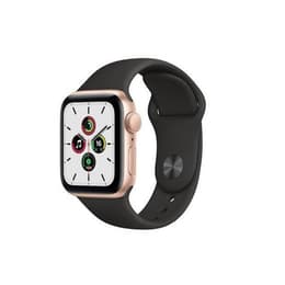 Apple Watch Series SE 1 (2020) GPS + Cellular 40 mm - Aluminium Gold - Sport band Black