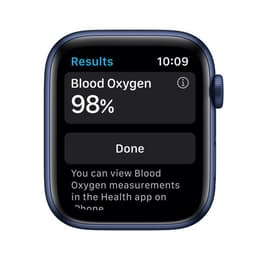 Apple Watch Series 6 (2020) GPS 40 mm - Aluminium Blue - Sport band Blue