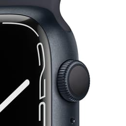 Apple Watch Series 7 (2021) GPS 41 mm - Aluminium Midnight - Sport band Black