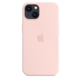 Apple Silicone case iPhone 13 - Magsafe - Silicone Chalk Pink