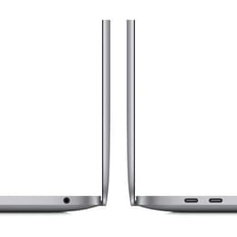 MacBook Pro 13-inch (2020) - Apple M1 8-core and 8-core GPU - 8GB RAM - SSD 256GB - QWERTY - English