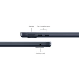 MacBook Air 13-inch (2022) - Apple M2 8-core and 10-core GPU - 8GB RAM - SSD 512GB - QWERTY - English