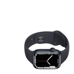 Apple Watch Series 7 (2021) GPS 45 mm - Aluminium Blue - Sport band Black