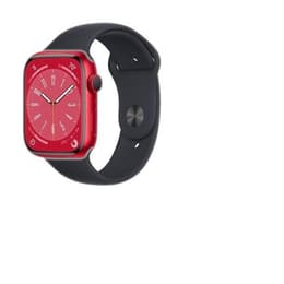 Apple Watch Series 8 (2022) GPS + Cellular 41 mm - Aluminium Red - Sport band Black