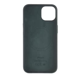 Apple Leather case iPhone 14 Plus - Magsafe - Leather Forest Green