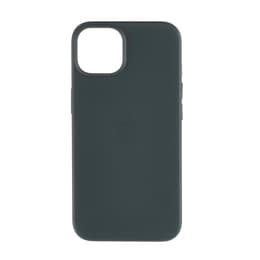 Apple Leather case iPhone 14 Plus - Magsafe - Leather Forest Green
