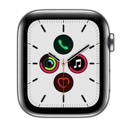Apple Watch () 2019 GPS + Cellular 44 - Stainless steel Silver - No band No band