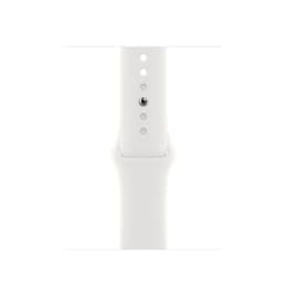 Apple Watch Series 8 (2022) GPS 41 mm - Aluminium Midnight - Sport band White