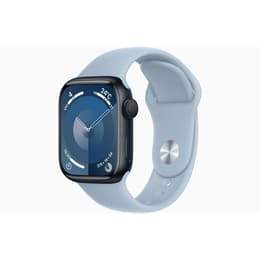 Apple Watch Series 9 (2023) GPS 41 mm - Aluminium Midnight - Sport band Blue