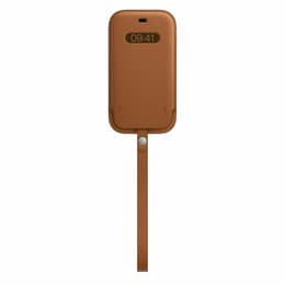 Apple Sleeve iPhone 12 mini - Magsafe - Leather Saddle Brown
