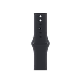 Apple Watch Series 8 (2022) GPS + Cellular 41 mm - Stainless steel Graphite - Sport band Black