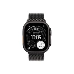 Apple Watch Ultra 3 (2025) GPS + Cellular 49 mm - Titanium Black - Milanese loop Black