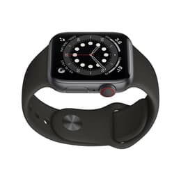 Apple Watch Series 6 (2020) GPS + Cellular 40 mm - Aluminium Space Gray - Sport band Black