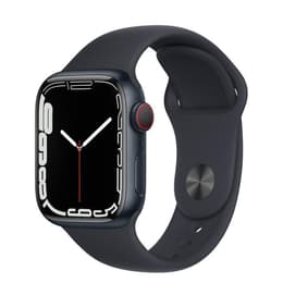 Apple Watch (7th gen) 2021 GPS + Cellular 45 - Aluminium Midnight - Sport band