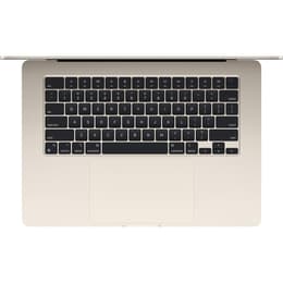 MacBook Air 15-inch (2024) - Apple M3 8-core and 10-core GPU - 24GB RAM - SSD 512GB - QWERTY - English