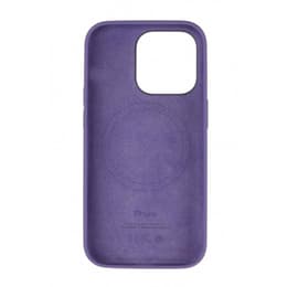 Apple Silicone case iPhone 14 - Magsafe - Silicone Purple