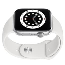 Apple Watch Series 6 (2020) GPS 40 mm - Aluminium Silver - Sport band White