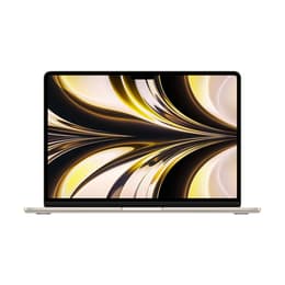 MacBook Air 13.3-inch (2022) - Apple M2 8-core and 8-core GPU - 8GB RAM - SSD 256GB - QWERTY - English
