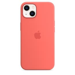 Apple Silicone case iPhone 13 - Magsafe - Silicone Pink