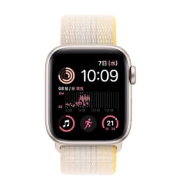 Apple Watch Series SE 2 (2022) GPS 40 mm - Aluminium Starlight - Sport loop Starlight