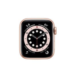 Apple Watch Series 6 (2020) GPS + Cellular 44 mm - Stainless steel Gold - No band No band