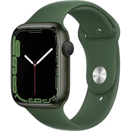 Apple Watch Series 7 (2021) GPS + Cellular 45 mm - Aluminium Green - Sport band Green