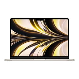 MacBook Air 13-inch (2022) - Apple M2 8-core and 8-core GPU - 8GB RAM - SSD 256GB - QWERTY - English