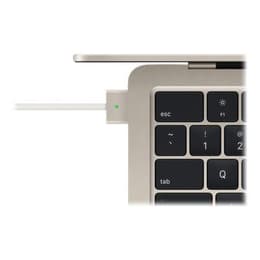 MacBook Air 13-inch (2022) - Apple M2 8-core and 8-core GPU - 8GB RAM - SSD 256GB - QWERTY - English
