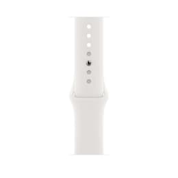 Apple Watch Series 5 (2019) GPS 44 mm - Aluminium Silver - Sport band White