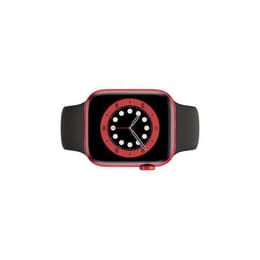 Apple Watch Series 7 (2021) GPS 45 mm - Aluminium Red - Sport band Black