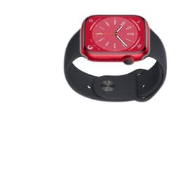 Apple Watch Series 8 (2022) GPS 45 mm - Aluminium Red - Sport band Black
