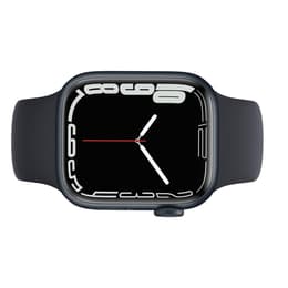 Apple Watch Series 7 (2021) GPS + Cellular 45 mm - Aluminium Midnight - Sport band Black